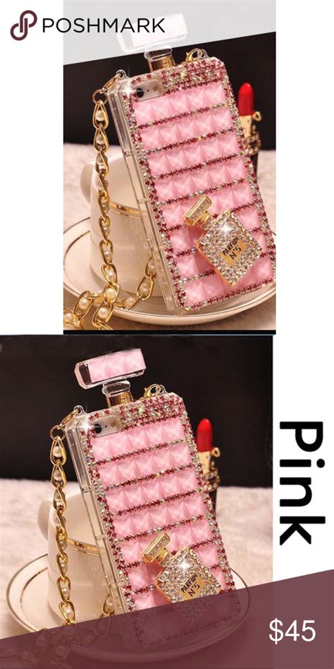 Pink Chanel No 5 Iphone 66s7 Case Pink Chanel Chanel Phone Case