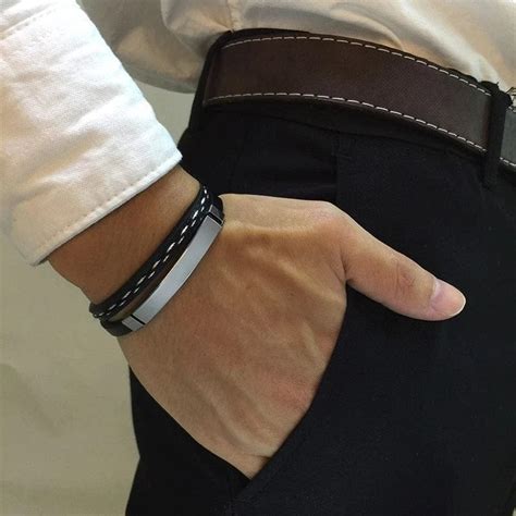 Comment Porter Un Bracelet Homme Fashionistrass