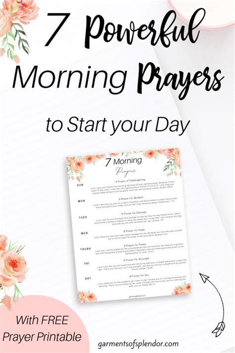 Seven Powerful Morning Prayers To Start Your Day