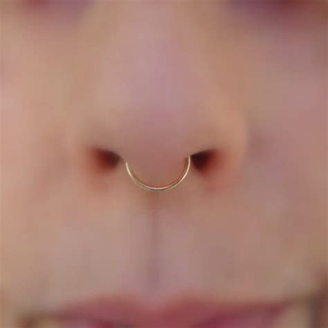 Septum Ring Nose Ring Septum Hoop Septum Piercing