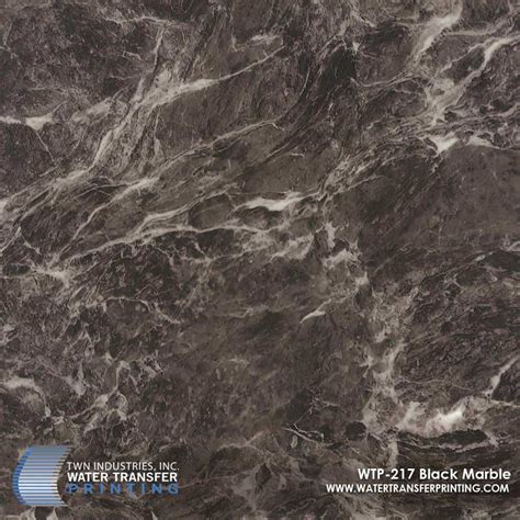 Black Marble Hydrographic Film Wtp 217 Twn Industries