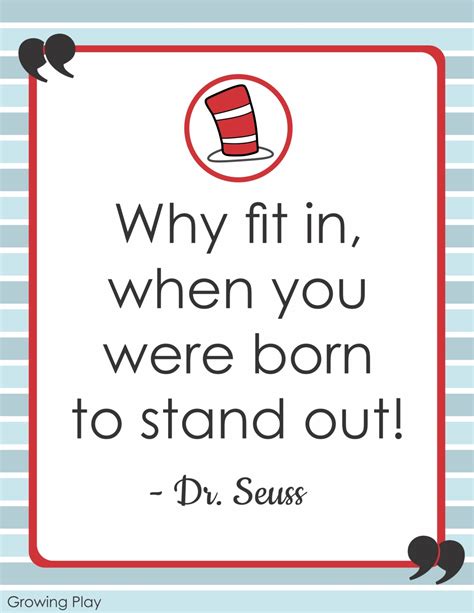 10 Dr Seuss Inspirational Quotes Growing Play