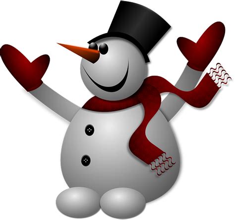 Download Christmas Snowman Winter Royalty Free Vector Graphic Pixabay