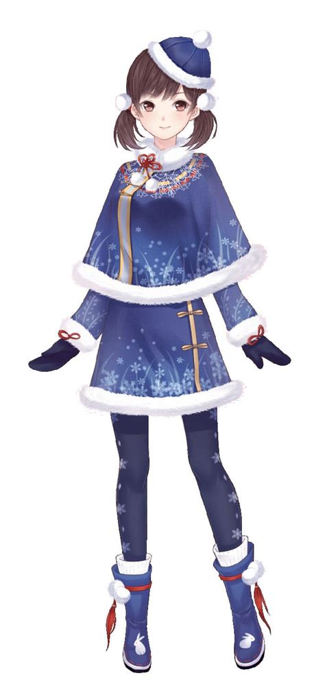 Female Anime Winter Outfits