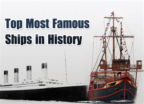 Famous Historical Ships From Around The World Did You