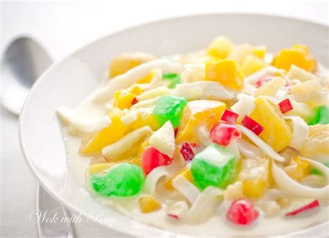 This is a pinoy dessert best served cold. Filipino style fruit salad | Filipino fruit salad ...