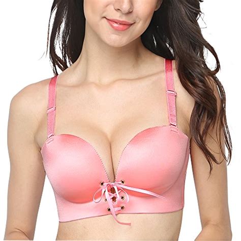 Fallsweet Add Two Cups Bras Brassiere For Women Push Up Padded Unlined