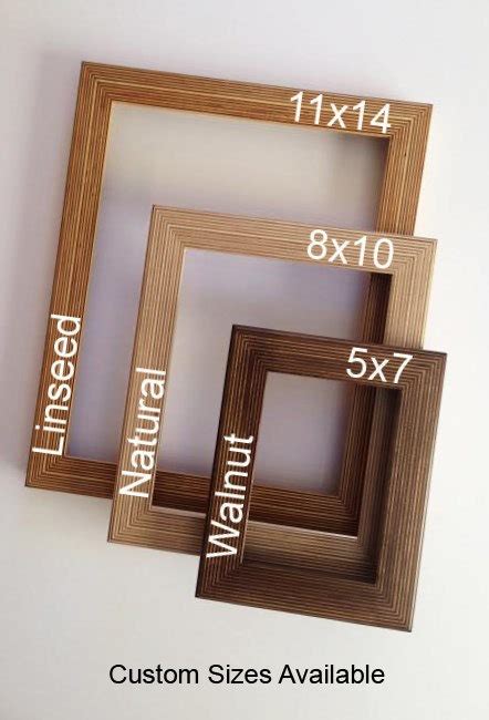 Handmade Birch Plywood Frames