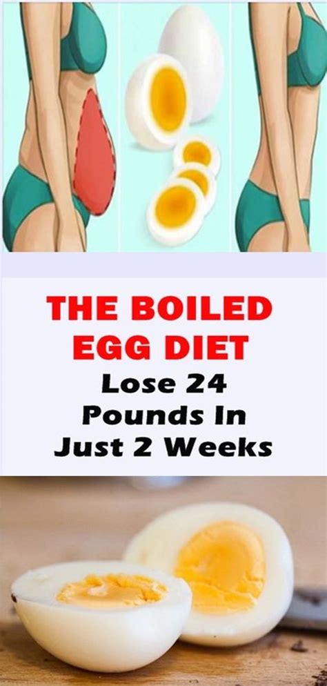 The Boiled Egg Diet Lose 24 Pounds In Just 2 Weeks Health At Home