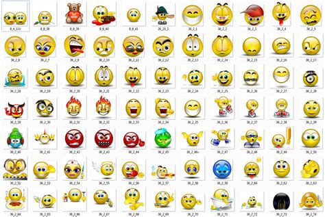 100000 Emoticons Msn Messenger Free Download Truvemin