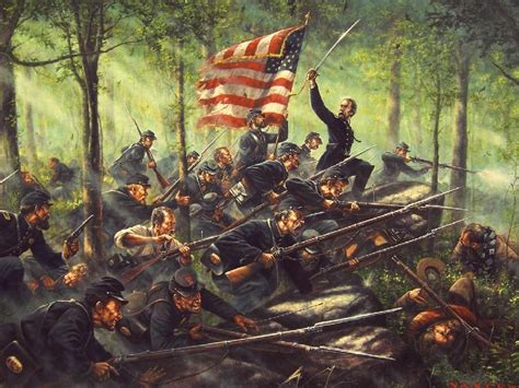 The American Civil War War Campaign Gettysburg Day 2