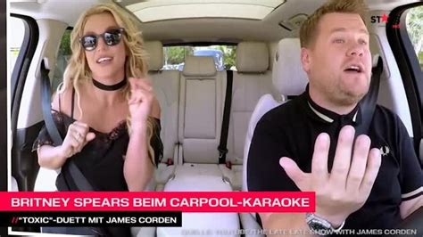 Britney Spears Zu Gast Bei Carpool Karaoke Sixx