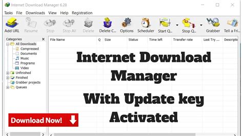 Internet Download Manager With Update Key Activated Youtube