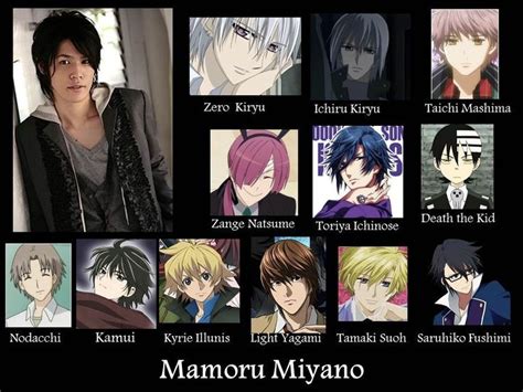 Miyano Mamoru Voice Actor Seiyu Anime Love Manga Anime Anime Guys