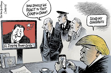 Xi Jinpings Power Grab Globecartoon Political Cartoons Patrick