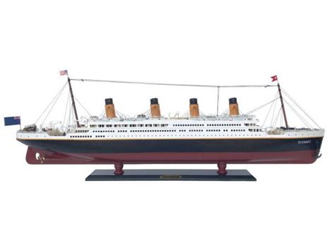 Home Garden Other Home D Cor Wooden Rms Titanic Model Cruise Ship