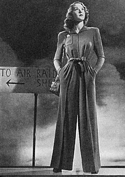 Wartime Fashion Photograph Britannia And Eve Magazine