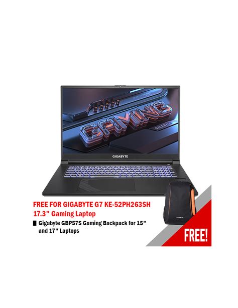 Gigabyte G7 Ke 52ph263sh 173 Gaming Laptop 144hz I5 12500h Rtx