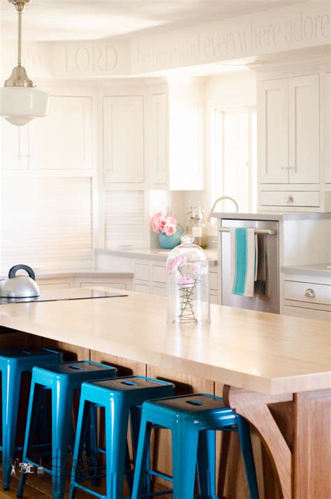 Consult a kitchen cabinet specialist to learn about specific options that are available for your cabinets. Custom Kitchen Cabinets Painted with Milk Paint
