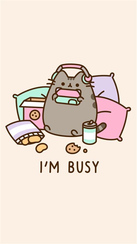 Pin By Jessica Grant 🦄 On Pusheen Pusheen Cute Wallpaper Iphone Cute