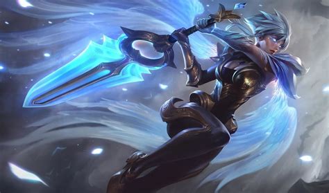 Dawnbringer Riven League Of Legends Lol Champion Skin On Mobafire