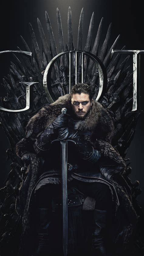 Game of thrones, multi monitor wallpapers. Jon Snow Game of Thrones Season 8 Free 4K Ultra HD Mobile ...