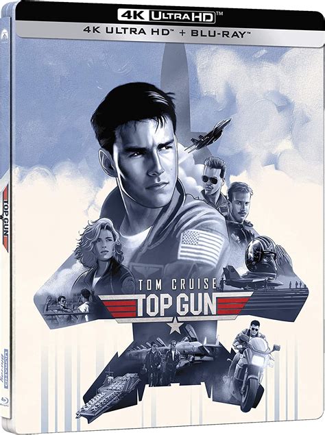 Top Gun Steelbook 4k Ultra Hd Blu Ray Limited Edition Import