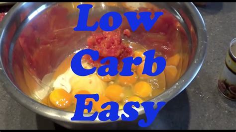 Easy Low Carb Atkins Breakfast Youtube