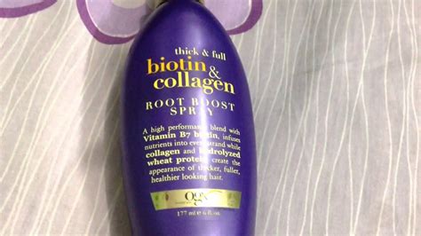 Ogx Thick And Full Biotin And Collagen Root Boost Hair
