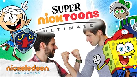 Ultimate Nicktoons Mashup Poster 💥 Smash Bros Tournament 👊 Inside Nick Youtube