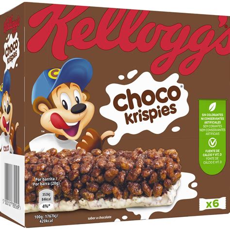 Buy Choco Krispies Chocolate Cereal Bars 6 Pack Case 120 G KELLOGG S