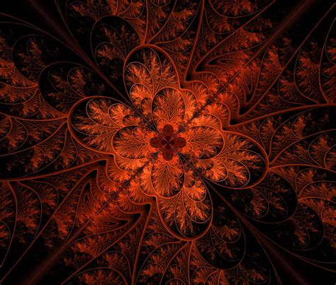 Fractal Pattern Abstraction Symmetry Tangled Hd Wallpaper Peakpx