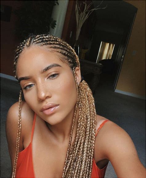 Blonde Box Braids Fulani Braids Protective Styles Summer Styles Boxbraids Click For More Info