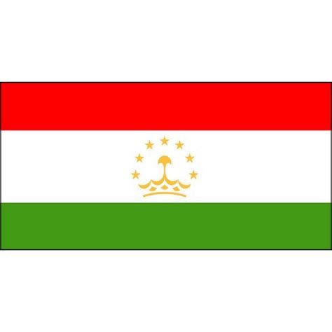 Tajikistan Flag 1800 X 900mm