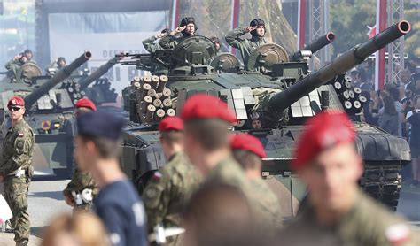Poland Marks Armed Forces Holiday With Military Parade
