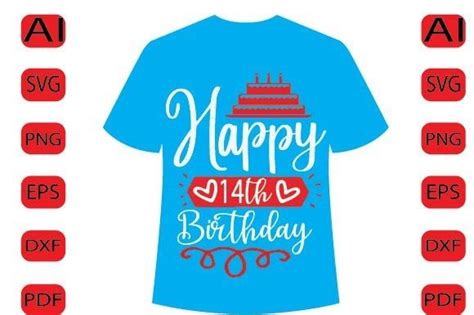 Happy 15th Birthday Svg Design Graphic By Shadiya Design Store