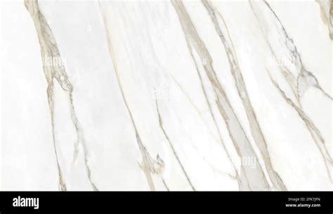 Statuario Marble Design With Natural Veins High Resolution Image Stock