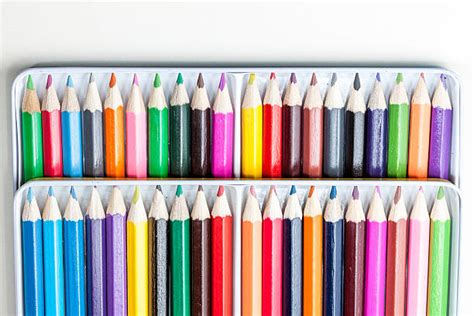 750 Color Pencil Box Stock Photos Pictures And Royalty Free Images Istock