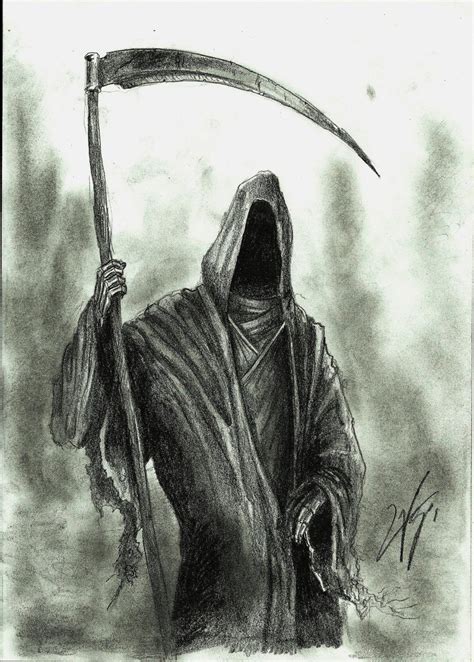 Grim Reaper Drawing Amazing Drawing Skill