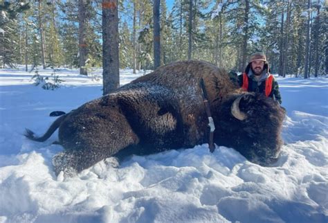 Seth Nelson From Missoula Bags Nice Bull Montana Hunting And Fishing