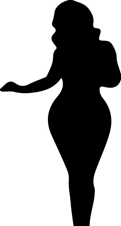 Standing Woman Silhouette At Getdrawings Free Download