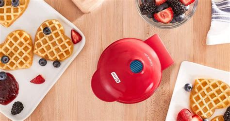 This 15 Mini Heart Shaped Waffle Maker Is The Only Way To Enjoy
