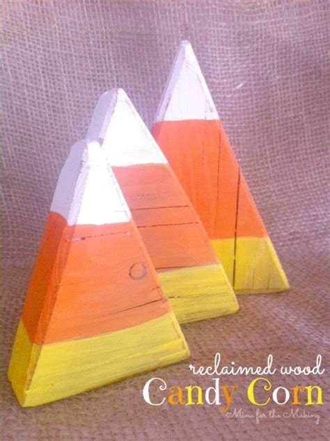 12 Diy Candy Corn Crafts For The Home On Love The Day
