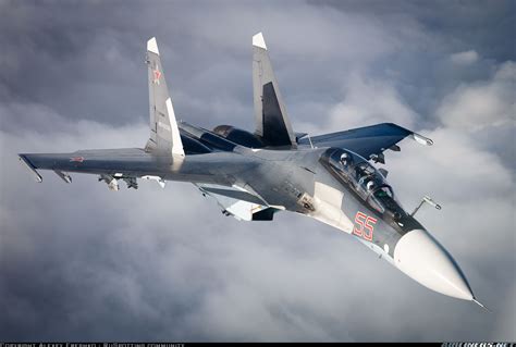 Sukhoi Su 30sm Russia Air Force Aviation Photo 4809543