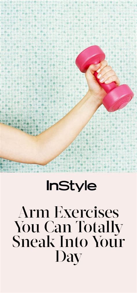 Sneaky And Super Easy Arm Exercises You Can Do At Your Desk Arm