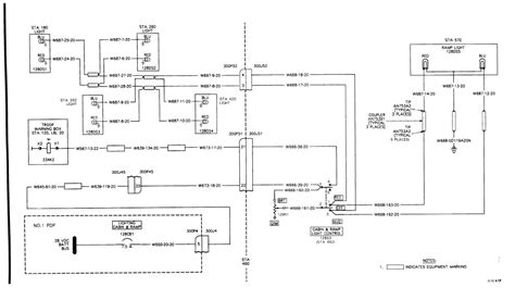 CABIN AND RAMP LIGHTS WIRING DIAGRAM