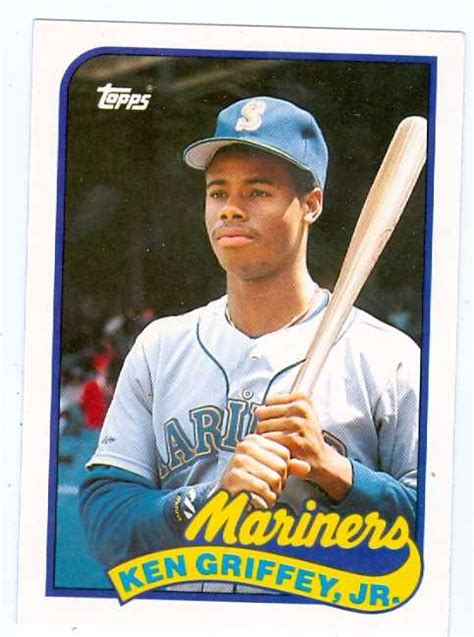 The average price per card sold for top 100 on the list is $1662.92. Ken Griffey Jr. baseball card 1989 Topps Traded #41T (Seattle Mariners rookie card)