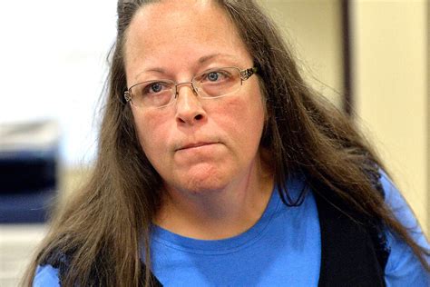 The Defiant Kim Davis The Ky Clerk Who Refuses To Issue Gay Marriage Licenses The Washington