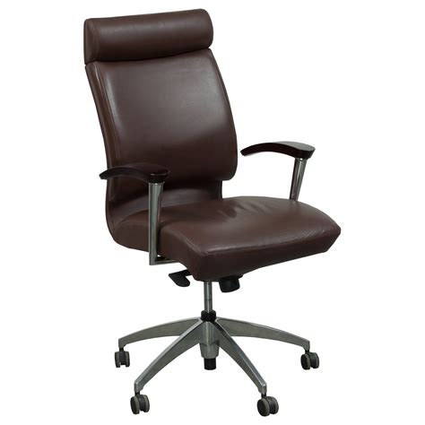 Mastery mart high back office chair, ribbed soft upholstery task chair, swivel mid century desk chair with armrests for executive, conference room, home office 4.2 out of 5 stars 247 $129.99 $ 129. OFS CS2 Used High Back Leather Conference Chair, Dark ...