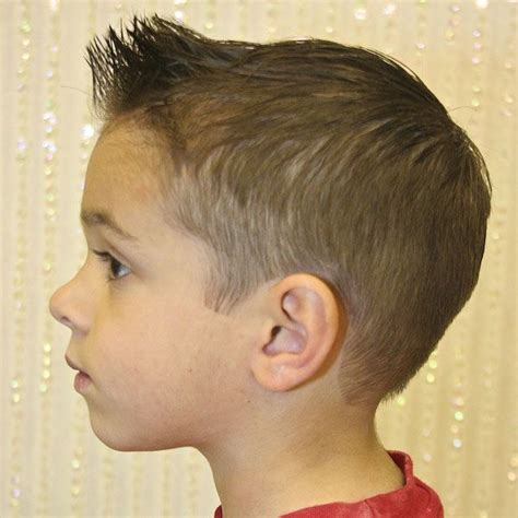 Pin on kids Any boy with thick enough hair can create various styles using the.